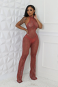 Vintage Doll Jumpsuit - Cinnamon